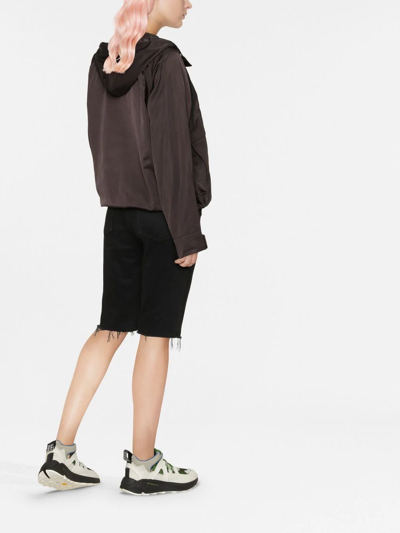 Kenzo Logo-print Hooded Jacket In Black