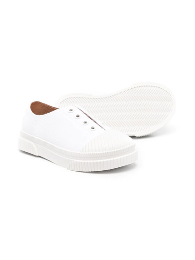 Shop Age Of Innocence Lo-top Lace-less Sneakers In White