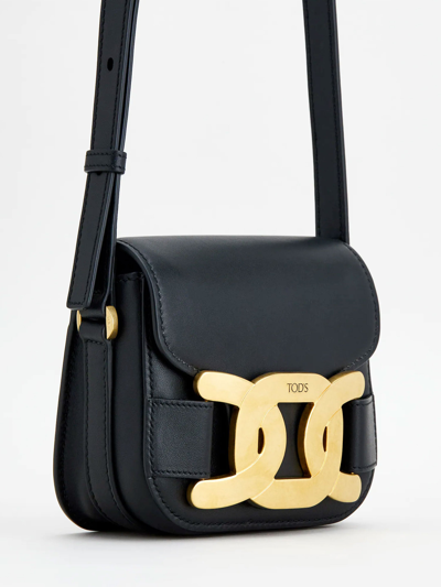 Shop Tod's Black Leather Mini Bag