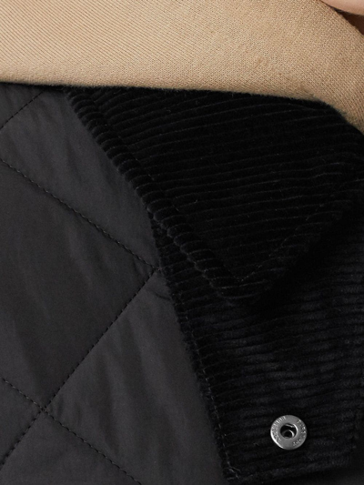 Shop Burberry Diamond Quilted Thermoregulated Barn Jacket