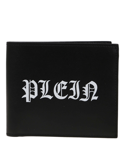 Shop Philipp Plein French Wallet Gothic Plein In Black
