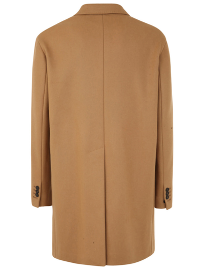 Shop Dsquared2 Soft Shoulder Coat In Camel