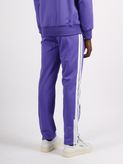 Shop Palm Angels Classic Track Pants In Pink & Purple