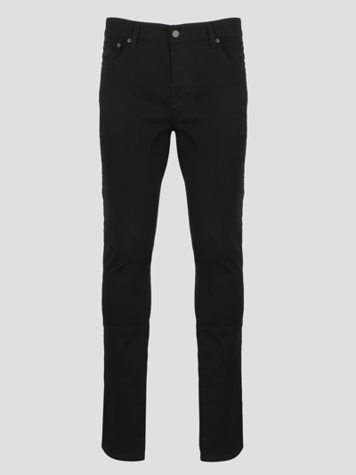 Shop Valentino Slim Jeans In Black