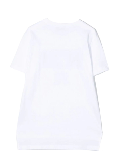 Shop N°21 White Cotton Tshirt In Bianco