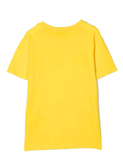 Shop N°21 Yellow Cotton Tshirt In Giallo