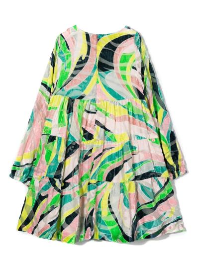 Shop Emilio Pucci Multicolour Dress In Multicolor