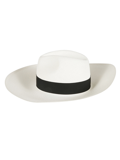 Shop Borsalino Sophie Bow Detail Hat