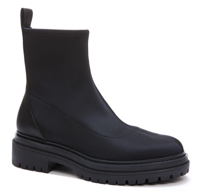 Shop Michael Michael Kors Comet Lug Boots In Black