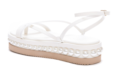 Shop Jimmy Choo Pine Sandals In White