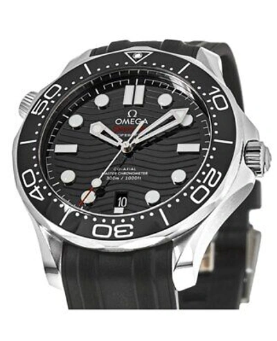 Pre-owned Omega Seamaster Diver 300m Automatic Black Men's Watch 210.32.42.20.01.001