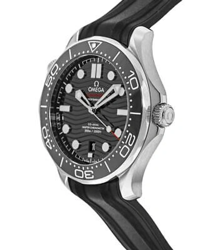 Pre-owned Omega Seamaster Diver 300m Automatic Black Men's Watch 210.32.42.20.01.001
