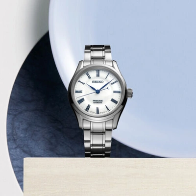 Pre-owned Seiko Sarx095 [presage Prestige Line Craftsmanship Series Arita-yaki Dial Model]