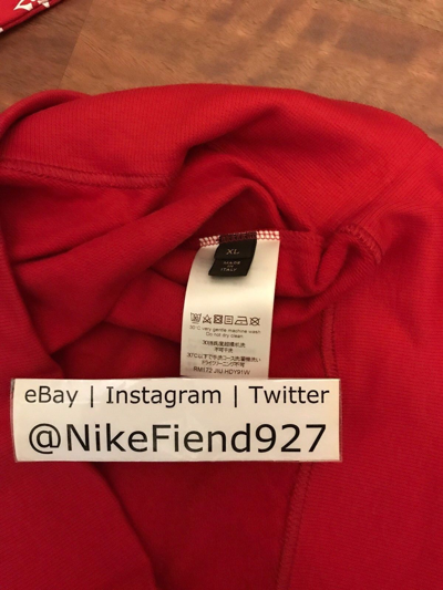 LOUIS VUITTON Supreme Box Logo Hoodie Red XXS LV Auth ak145