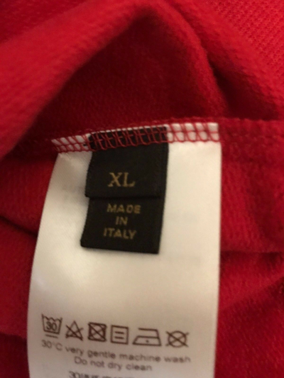 Pre-owned Louis Vuitton Supreme Lv Box Logo Hoodie Hooded Sweatshirt Sz Xl  Rare Authentic In Red