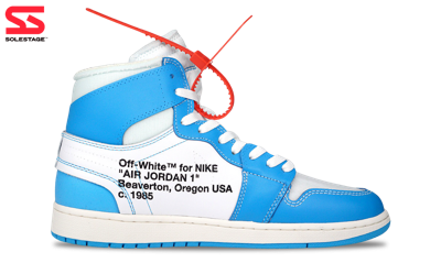 Off White x Air Jordan 1 Retro High OG UNC AQ0818-148