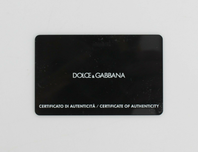Pre-owned Dolce & Gabbana Wallet Exotic Leather Black Bifold Card Holder Men Rrp $2500