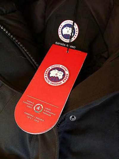 Pre-owned Label Brand "navy" "red " Canada Goose Trillium Medium Arctic Parka Jacket