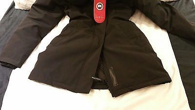 Pre-owned Label Concept Brand Red  Edition Black Canada Goose Victoria Lg Parka Jacket