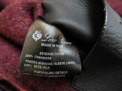 Pre-owned Loro Piana Gray Roadster Baby Cashmere Storm System Jacket Coat 50 Euro Medium In Blue