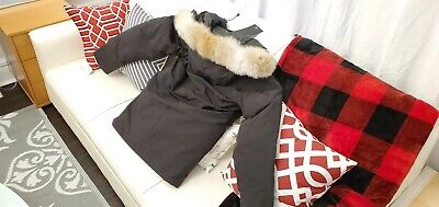 Pre-owned Canada Goose Limited "black Label" Edition Black  Chateau "xl" Parka Jacket