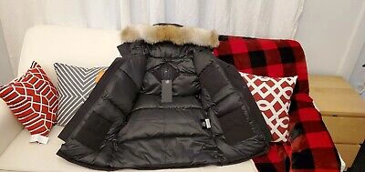 Pre-owned Canada Goose Limited "black Label" Edition Black  Chateau "xl" Parka Jacket