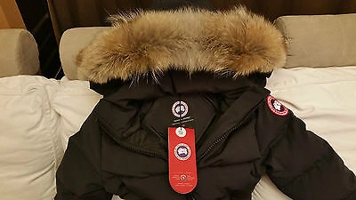 Pre-owned Canada Goose Brand Red Label Edition Lady Black  Mystique "md" Parka Jacket