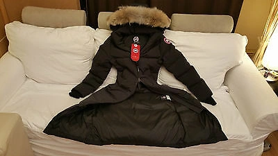 Pre-owned Canada Goose Brand Red Label Edition Lady Black  Mystique "md" Parka Jacket
