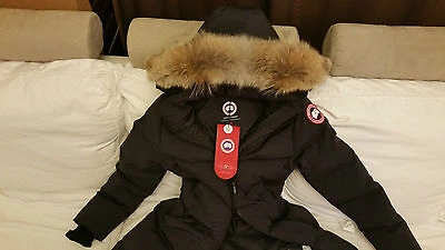 Pre-owned Canada Goose Brand Red Label Edition Lady Black  Mystique "md" Parka Jacket