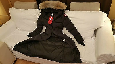 Pre-owned Canada Goose Brand Red Label Edition Lady Black  Mystique "med" Parka Jacket