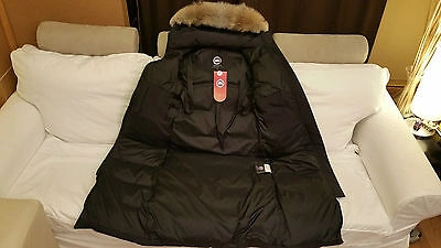 Pre-owned Canada Goose Brand Red Label Edition Lady Black  Mystique "med" Parka Jacket
