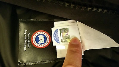 Pre-owned Canada Goose Brand Red Label Edition Lady Black  Mystique "med" Parka Jacket