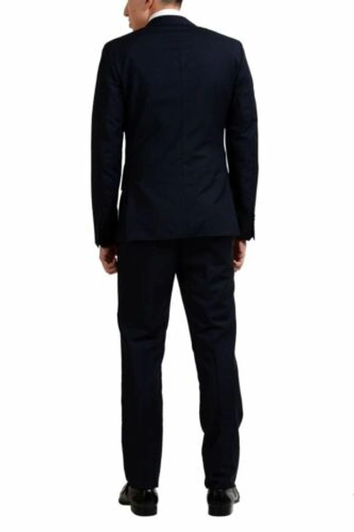 Pre-owned Prada Men's Wool Dark Blue Two Button Suit Size 36 38 40 42