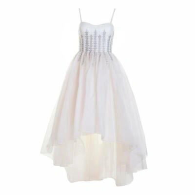 Pre-owned Temperley London Temperley Aralia Show Dress In White