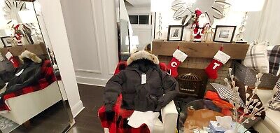 Pre-owned Pbi Custom Order Canada Goose Grey Label Black  Chilliwack Men's 3xl Parka In Polar White (polar Bear Limited Edition)