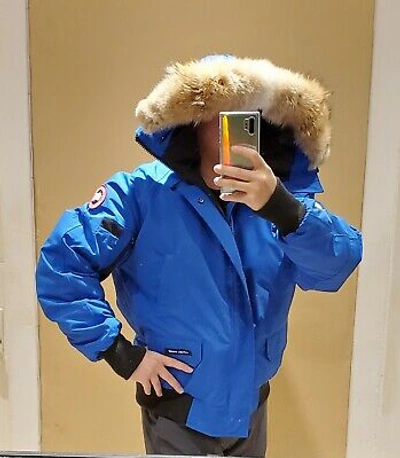 Pre-owned Canada Goose 2022 Latest Concept Grey Label Blue Pbi