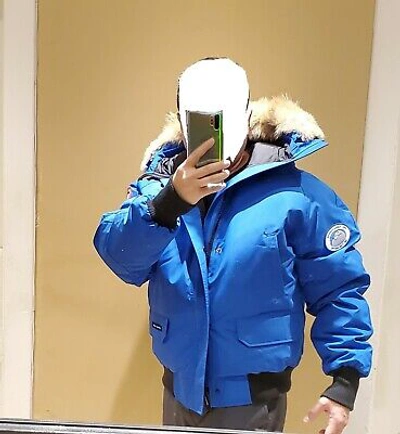 Pre-owned Canada Goose 2022 Latest Concept Grey Label Blue Pbi