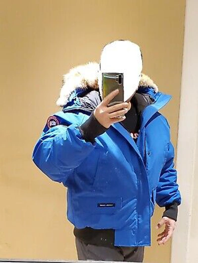 Pre-owned Canada Goose 2022 Latest Concept Grey Label Blue Pbi