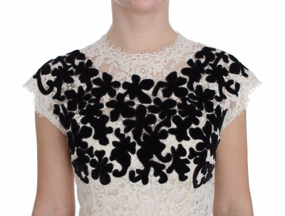 Pre-owned Dolce & Gabbana Dress Floral Lace Ricamo Long Ball Maxi It38 / Us4/ S Rrp $2100 In Multicolor