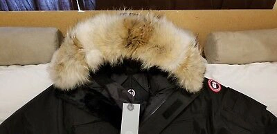 Pre-owned Canada Goose 2022 Latest Grey Label Edition Black  Snow Mantra Small Parka Jacket In Gray