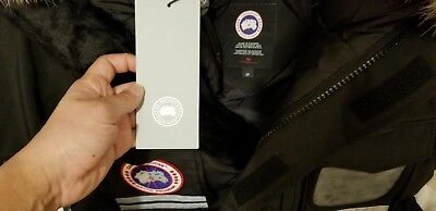 Pre-owned Canada Goose 2022 Latest Grey Label Edition Black  Snow Mantra Small Parka Jacket In Gray
