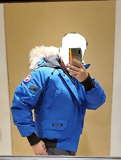 Pre-owned Canada Goose 2022 Limited Edition Blue Label Pbi Chilliwack