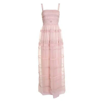 Pre-owned Temperley London Strappy Cambon Dress In Beige