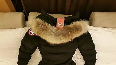Pre-owned Canada Goose Brand "red Label" Edition Black  Mystique Xs Parka Jacket