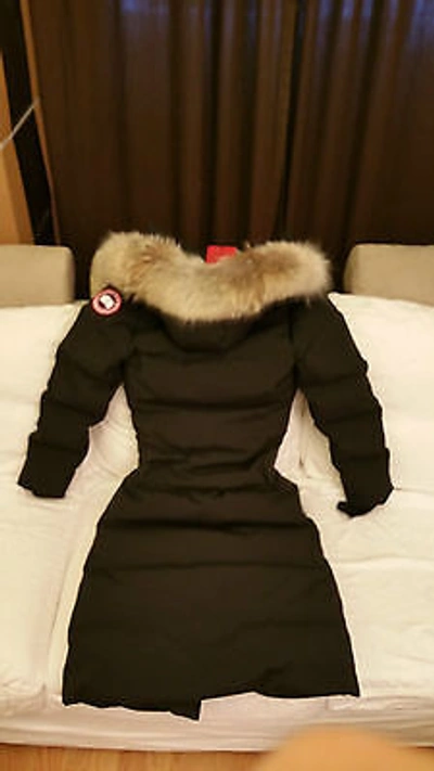 Pre-owned Canada Goose Brand "red Label" Edition Black  Mystique Xs Parka Jacket