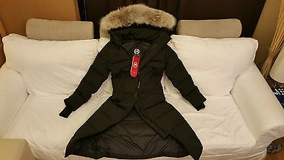 Pre-owned Canada Goose Brand "red Label" Edition Black  Mystique Xs Parka Jacket