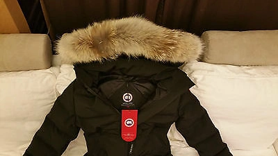 Pre-owned Canada Goose Brand "red Label" Edition Black  Mystique Xs Parka Jacket