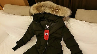 Pre-owned Canada Goose Brand "red Label" Edition Black  Mystique Xs Parka Jacket