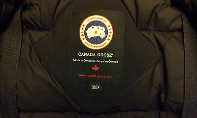 Pre-owned Canada Goose Brand "red Label" Edition Black  Mystique Xs Parka Jacket