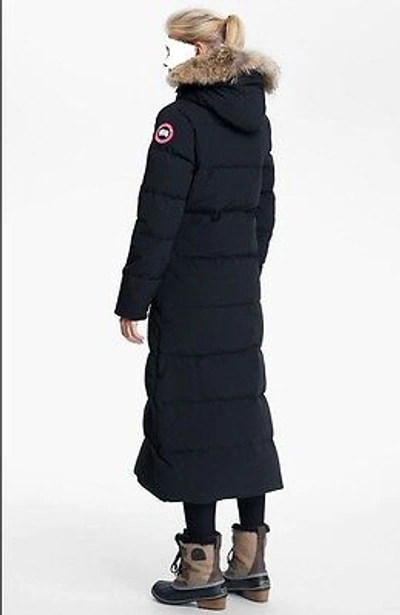 Pre-owned Label Edition Brand Red  Black Canada Goose Mystique Xl Parka Jacket